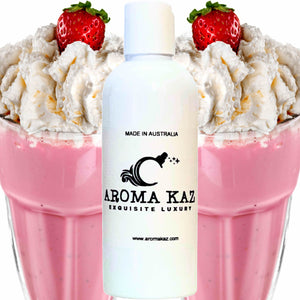 Strawberry Milkshake Bath/Body/Massage Oil Vegan Plant-Based Moisturiser