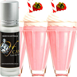 Strawberry Milkshake Perfume Roll On Fragrance Oil