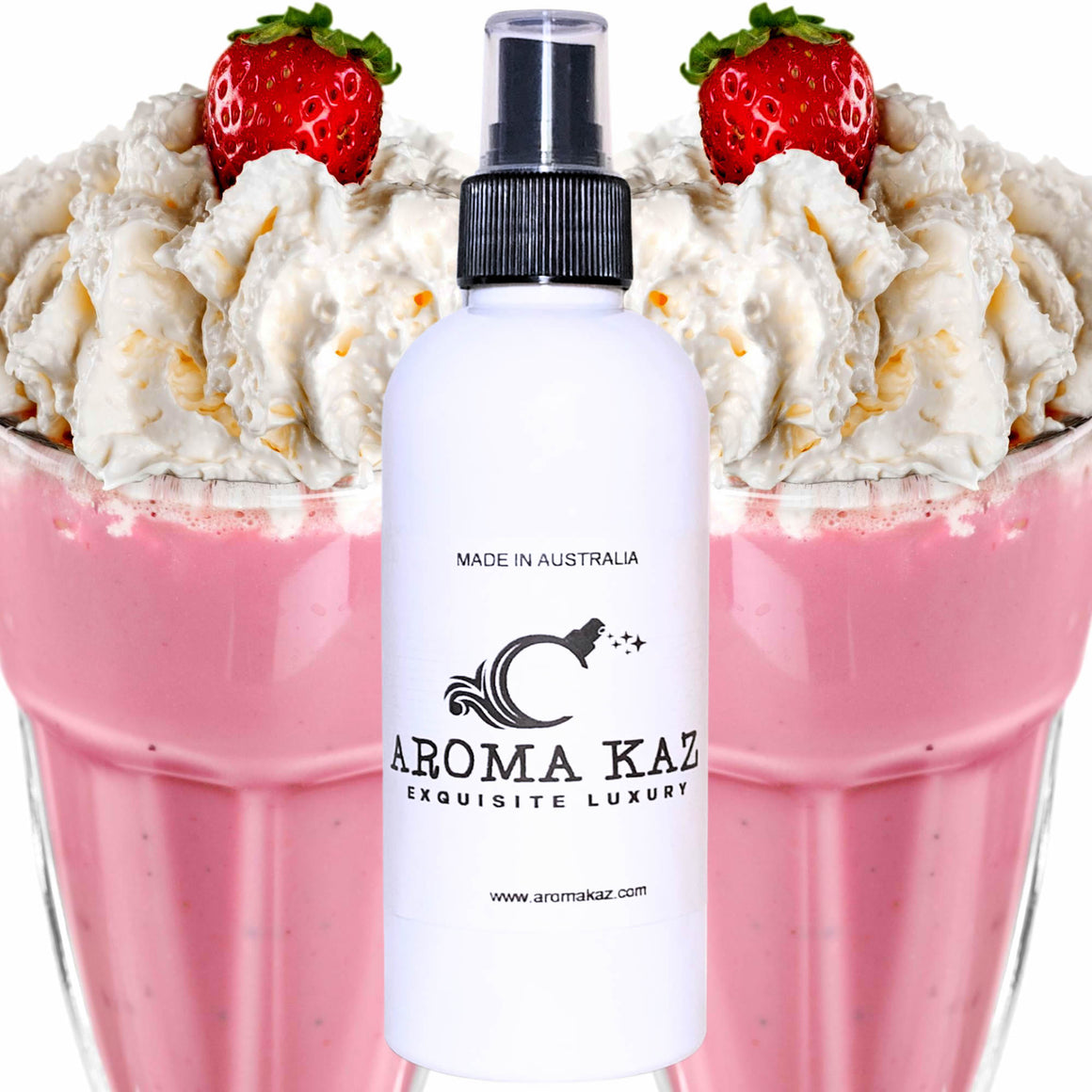 Strawberry Milkshake Perfume Body Spray Mist Vegan Cruelty-Free