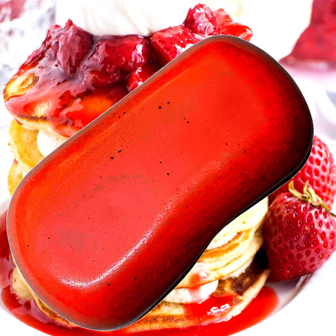 Strawberry Pancakes Vegan Soap Bars Plant-Based Cruelty-Free Handcrafted