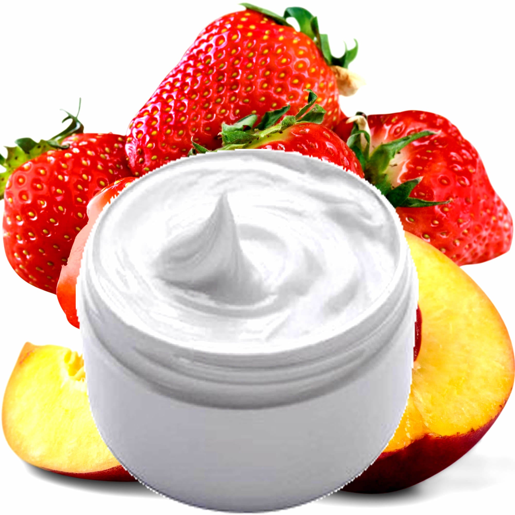 Strawberry Peaches Body & Hand Cream Vegan Cruelty-Free Moisturiser