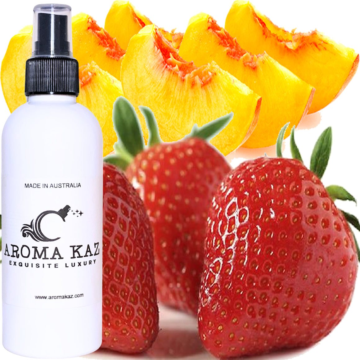 Strawberry Peaches Room Linen Spray Air Freshener Deodorizer