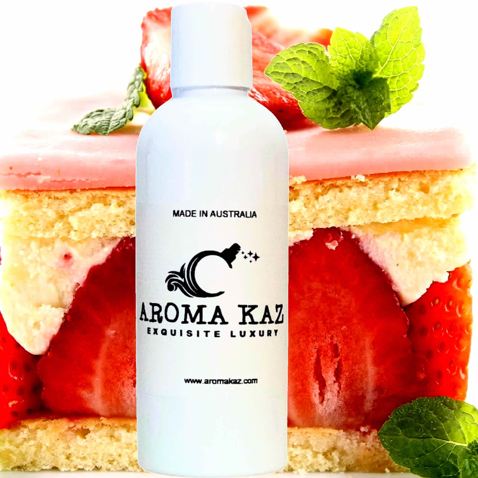 Strawberry Shortcake Bath/Body/Massage Oil Vegan Plant-Based Moisturiser