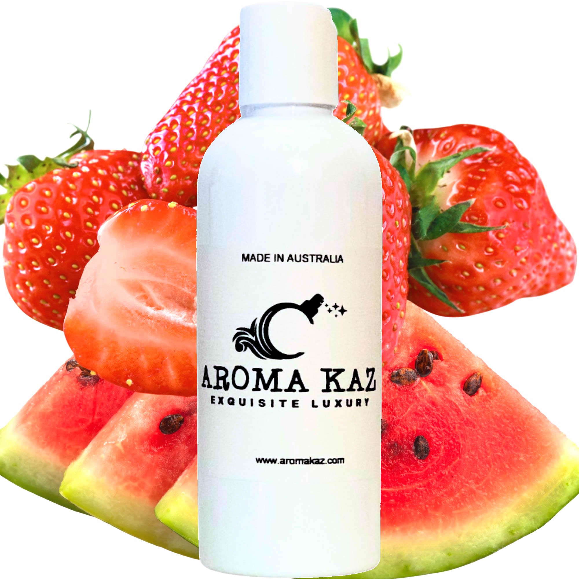 Strawberry Watermelon Bath/Body/Massage Oil Vegan Plant-Based Moisturiser