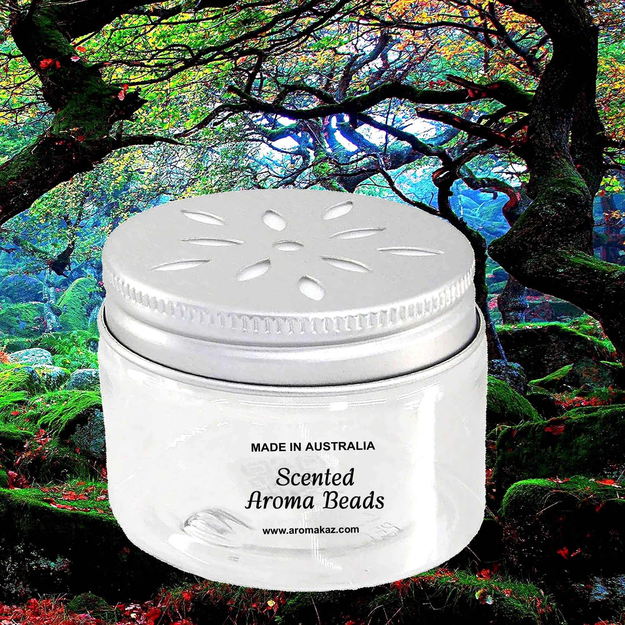 Suede Musk & Vetiver Air Freshener Aroma Beads - Room, Car, Pantry, Pet Areas, Linen