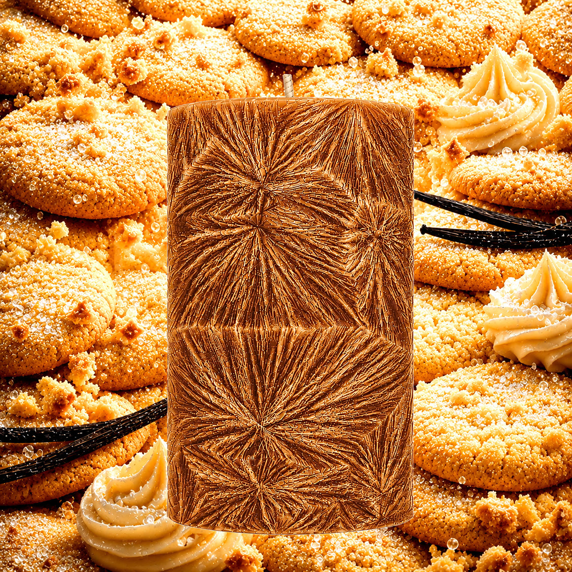 Sugar Cookies Pillar Candle