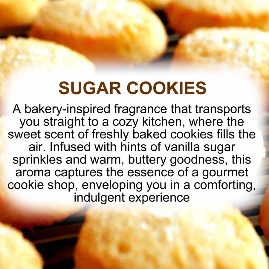 Sugar Cookies Car Air Freshener Spray Deodoriser – eco-friendly, vegan, cruelty-free handmade featuring buttery vanilla sugar cookie aroma, handmade in Australia.