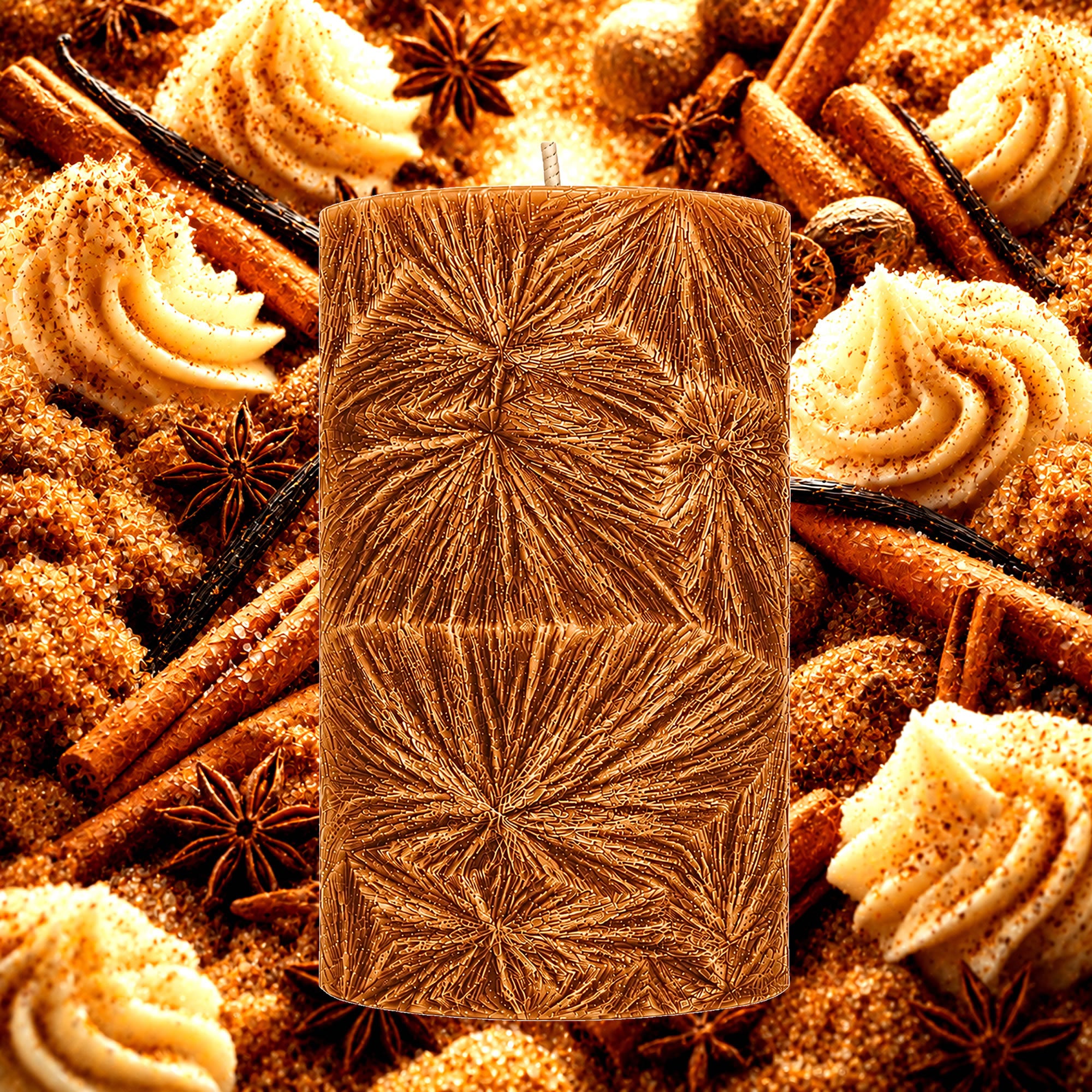 Sugar & Spice Pillar Candle