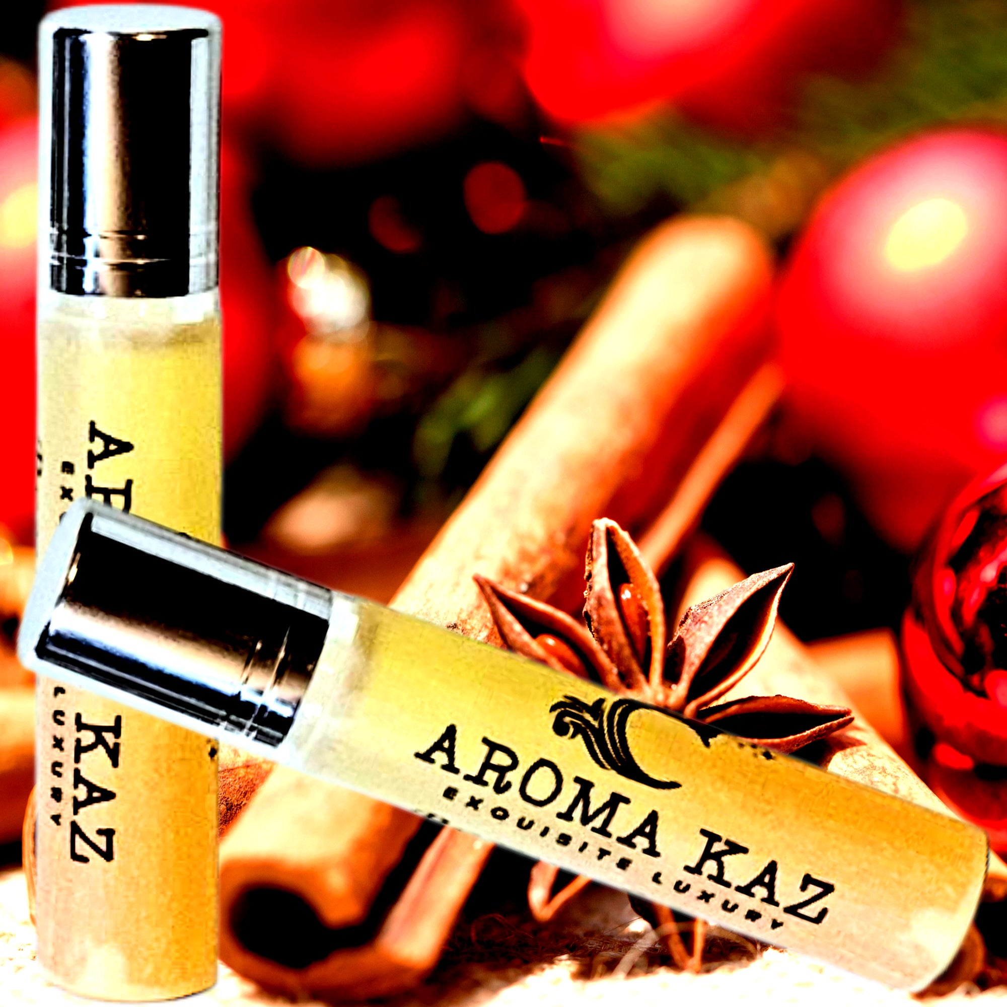 Sugar & Spice Fragrance Roll On – vegan, cruelty-free perfume roll on featuring sweet sugary notes and warm bakery spices, handmade in Australia.