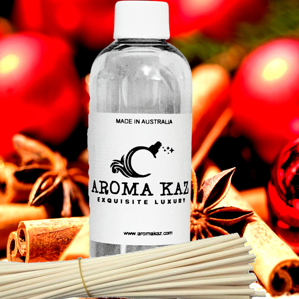 Sugar & Spice Diffuser Fragrance Oil with Reeds – Vegan Cruelty-Free Home Aroma