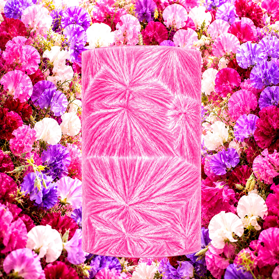 Sweet Pea Pillar Candle