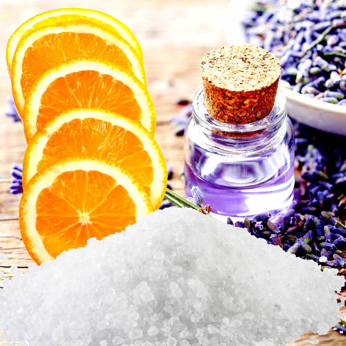 Sweet Orange & Lavender Bath Salts/Bath Soak/Bath Crystals