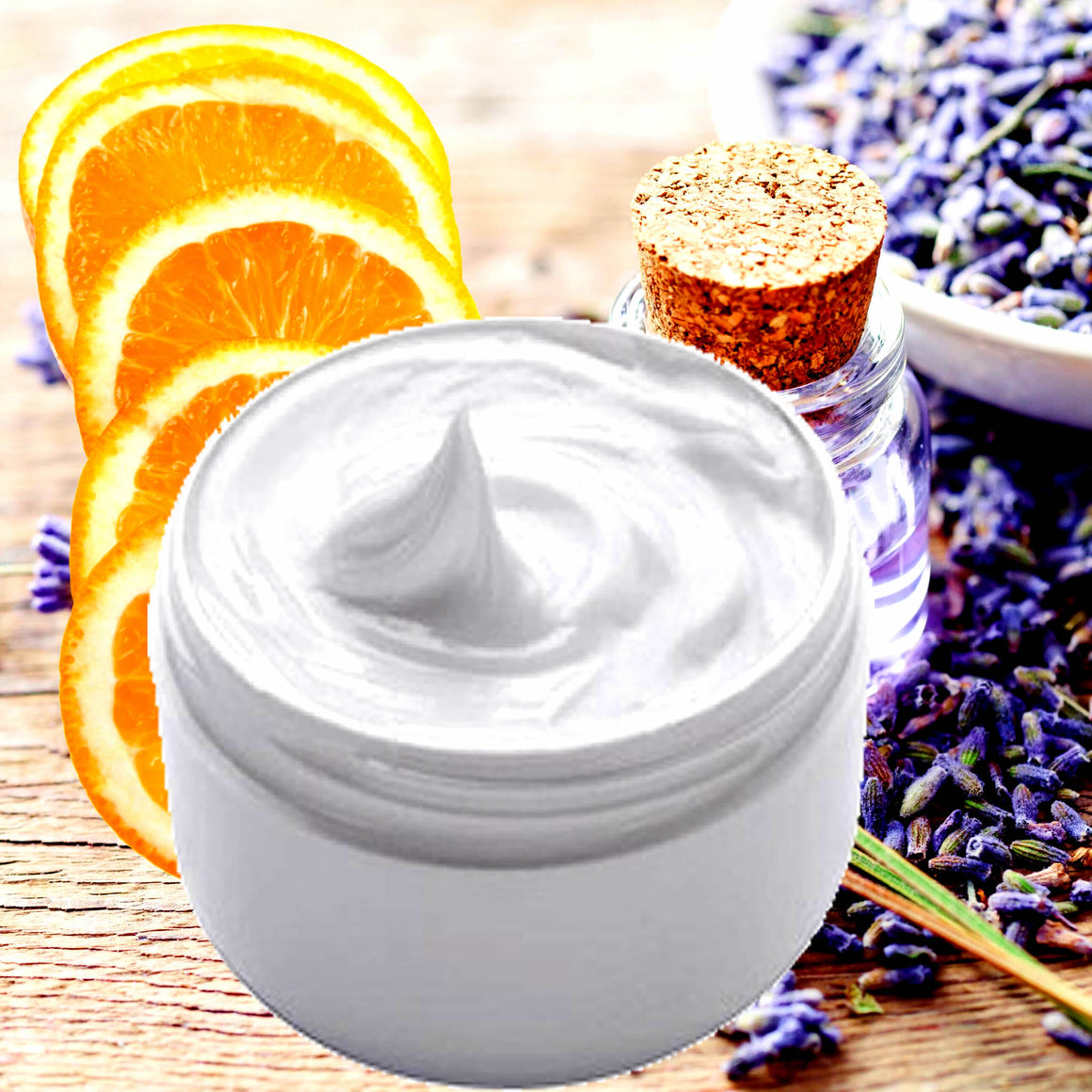 Sweet Orange & Lavender Hydrating vegan body and hand cream moisturizer. Handmade in Australia, cruelty free, long-lasting fragrance, perfect for all skin types and ideal as a gift for men or women.
