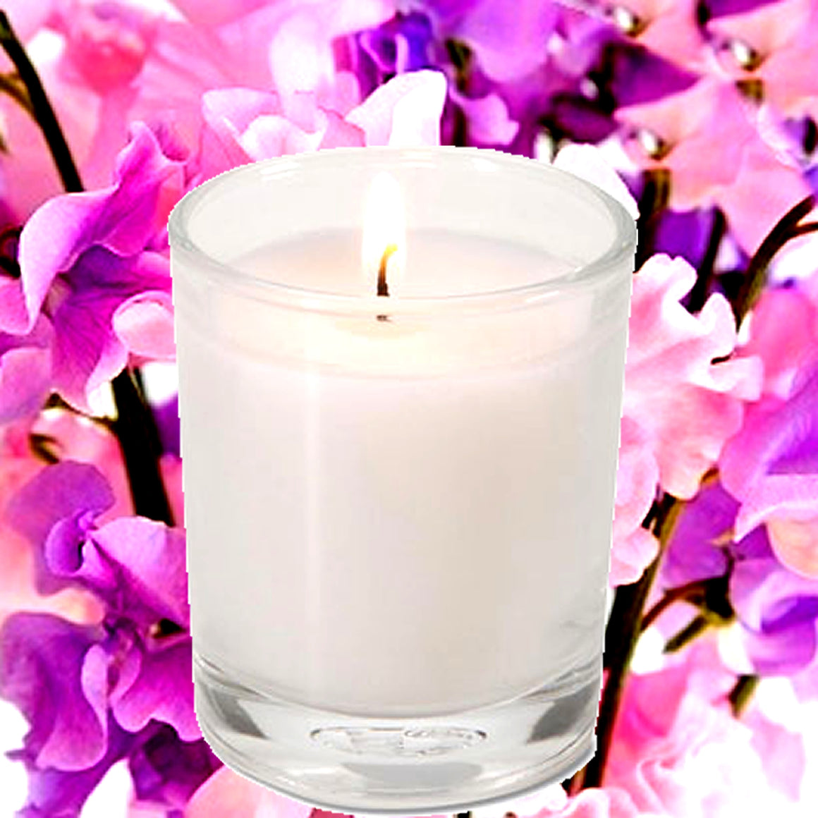 Sweet Pea Eco Soy Votive Candles – Clean Burn, Plant-Based, Vegan & Pet Safe