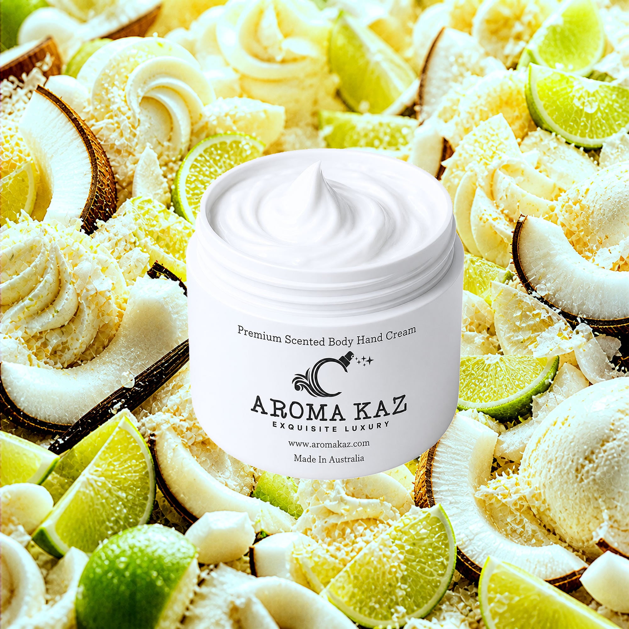 Tahitian Coconut Lime Body & Hand Cream