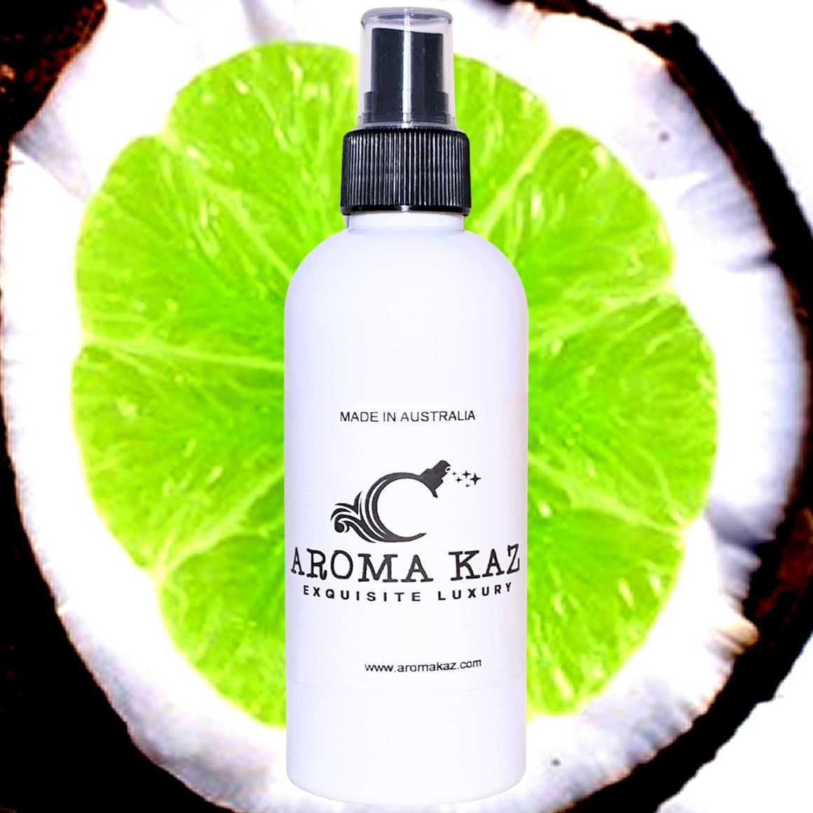 Tahitian Coconut Lime Room/Linen Spray Plant-Based Vegan Cruelty-Free Pet Safe