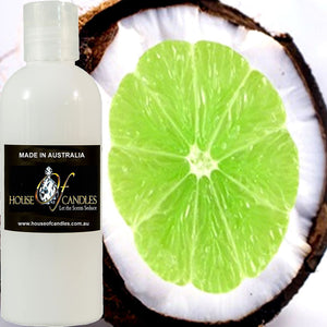 Tahitian Coconut Lime Scented Bath Body Massage Oil