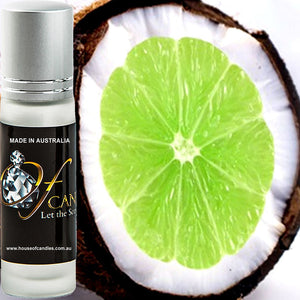 Tahitian Coconut Lime Perfume Roll On Fragrance Oil