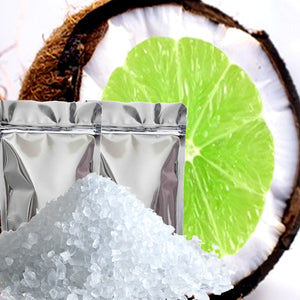 Tahitian Coconut Lime Scented Bath Salts Bath Soak