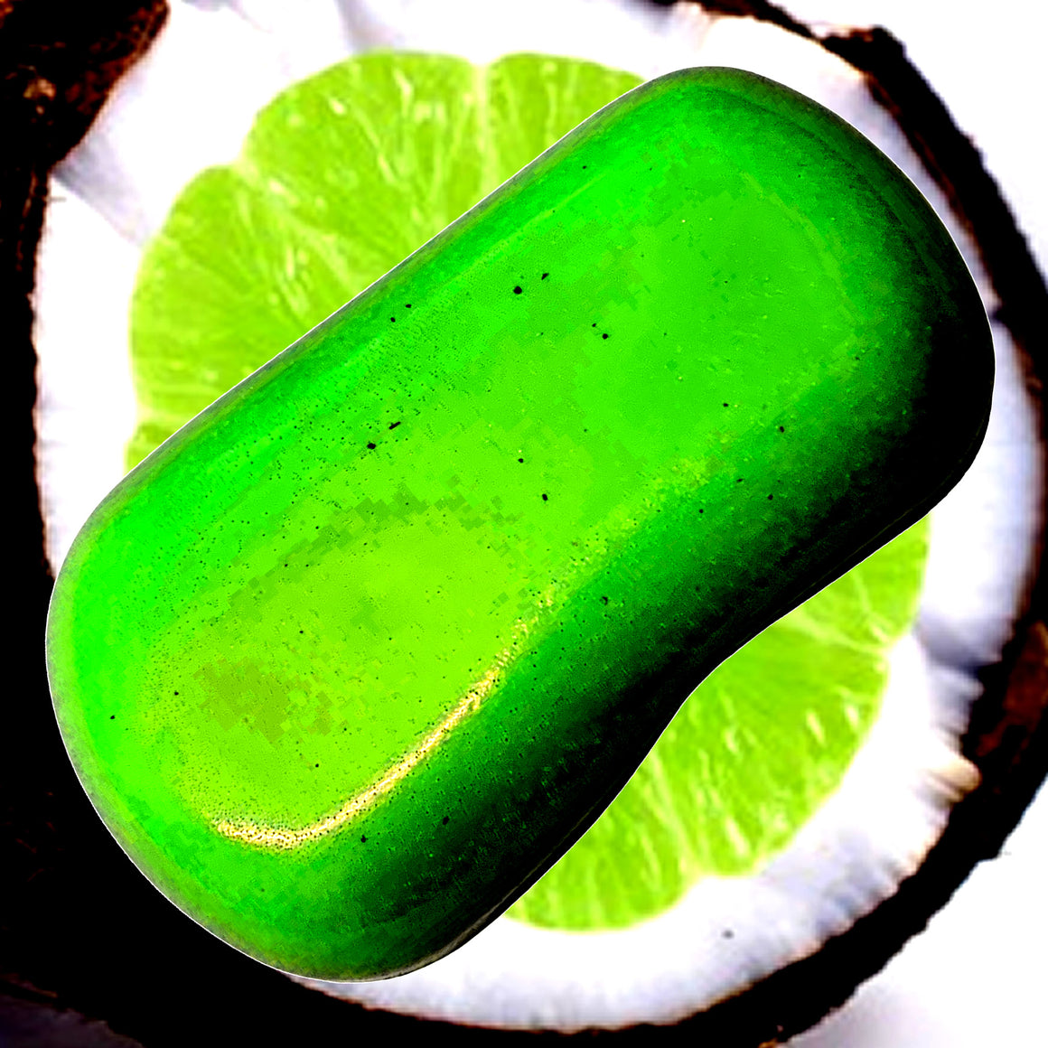 Tahitian Coconut Lime Vegan Soap Bars Plant-Based Cruelty-Free Handcrafted