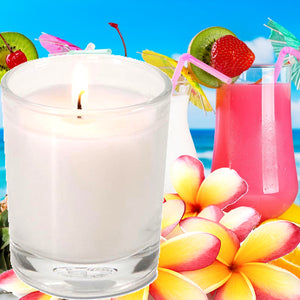 Tahitian Frangipani Scented Eco Soy Votive Candles Hand Poured