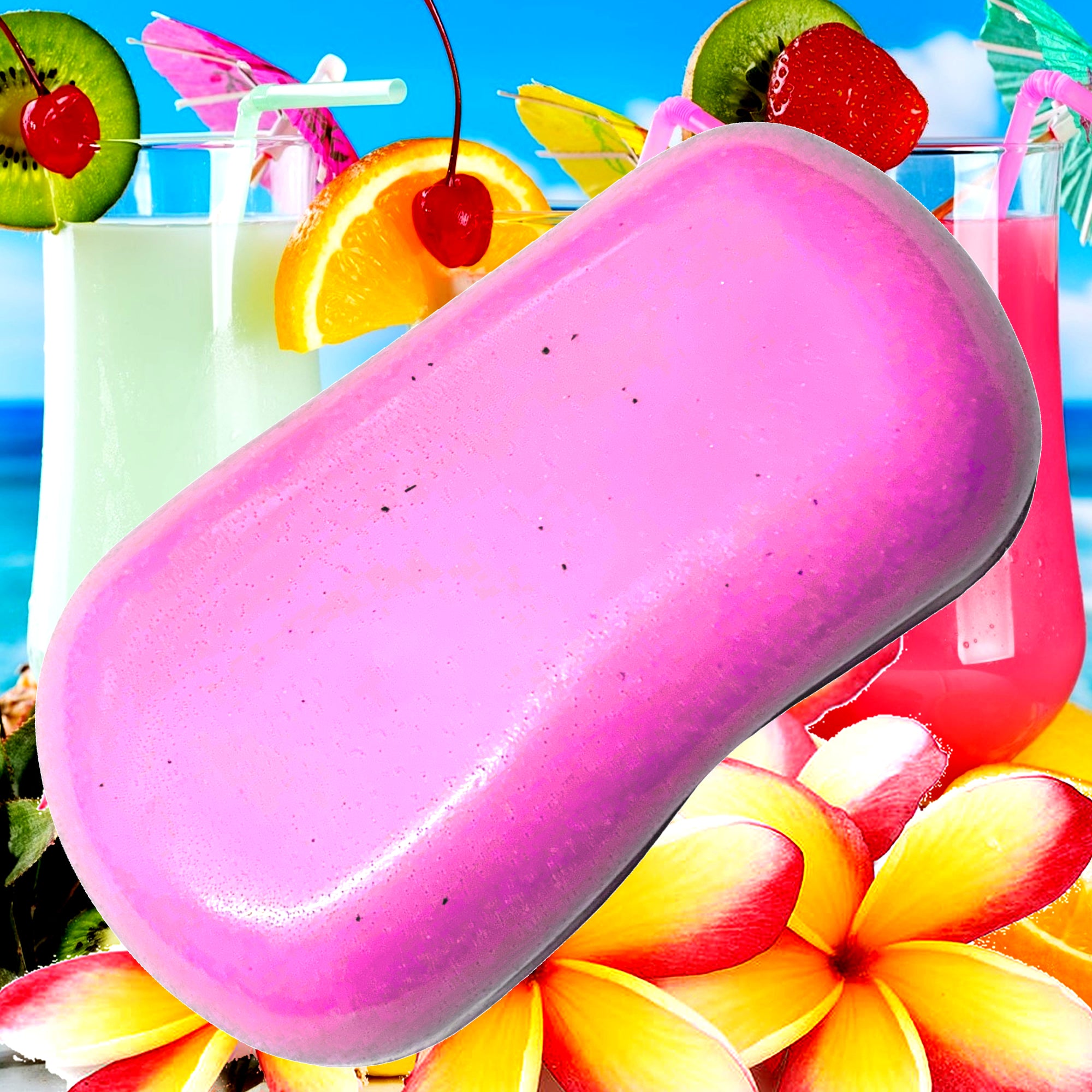 Tahitian Frangipani Vegan Soap Bars Plant-Based Cruelty-Free Handcrafted