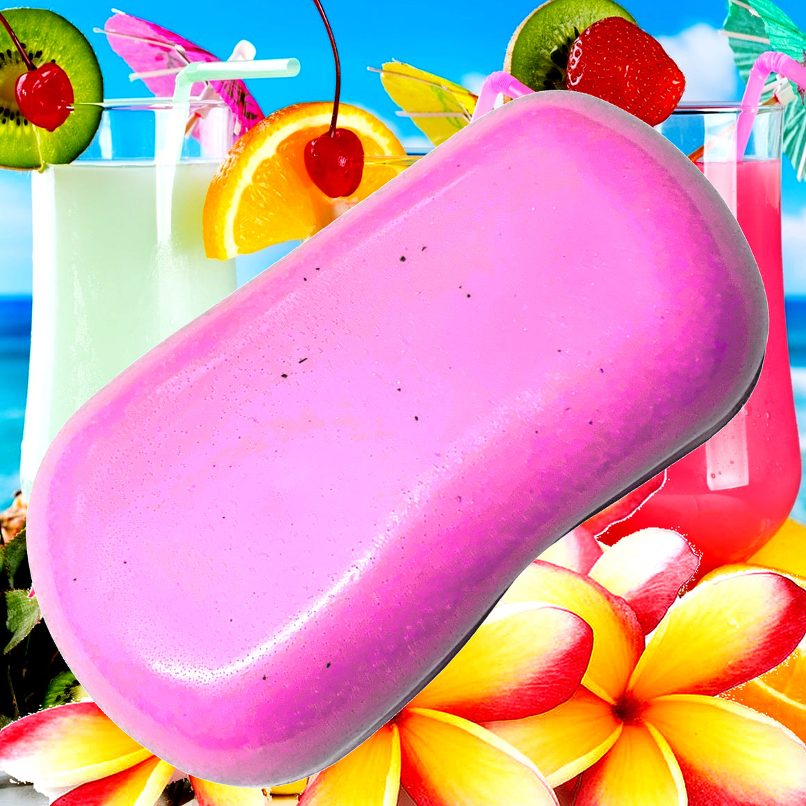 Tahitian Frangipani Vegan Soap Bars Plant-Based Cruelty-Free Handcrafted