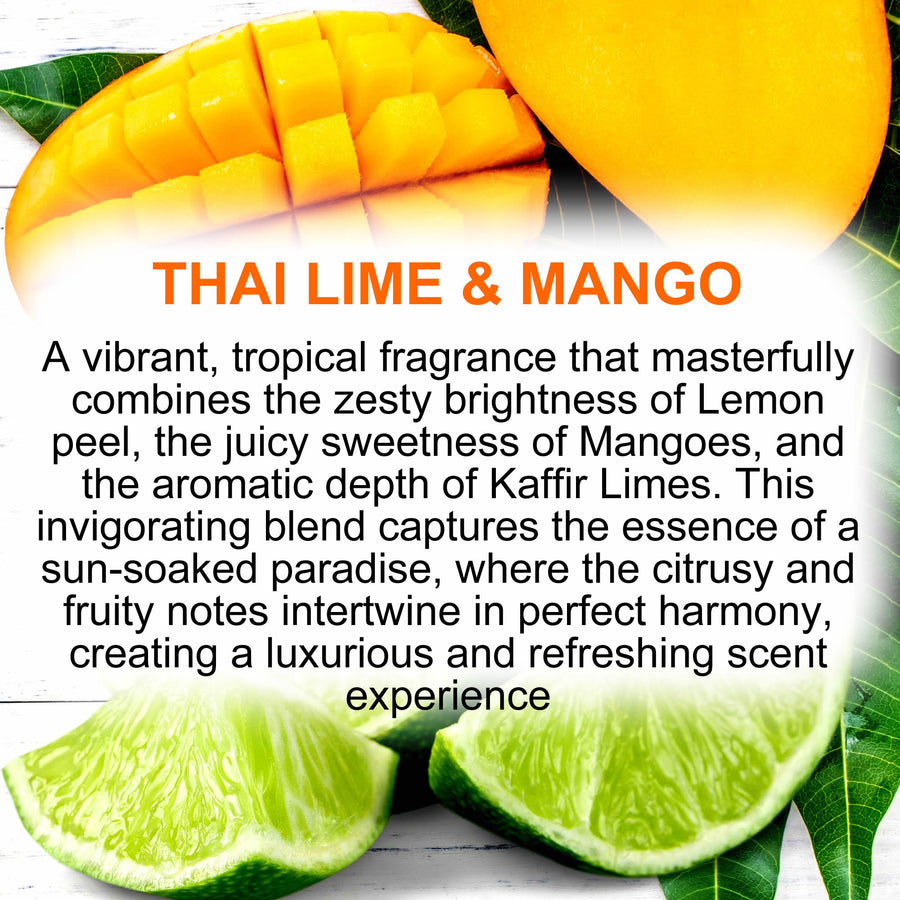 Thai Lime & Mango Eco Soy Votive Candles – Clean Burn, Plant-Based, Vegan & Pet Safe