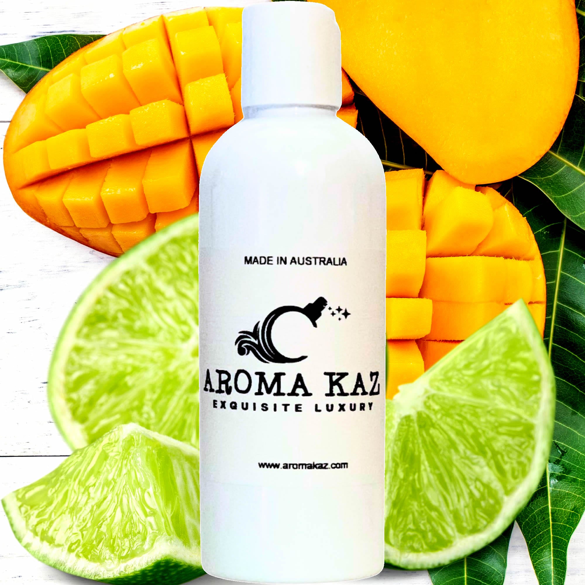 Thai Lime & Mango Bath/Body/Massage Oil Vegan Plant-Based Moisturiser