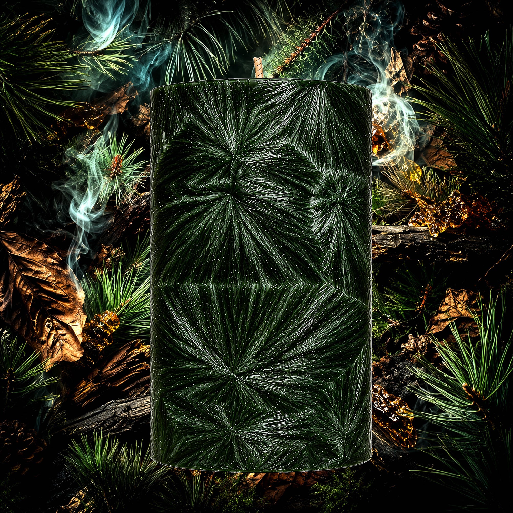Tobacco Pines Pillar Candle