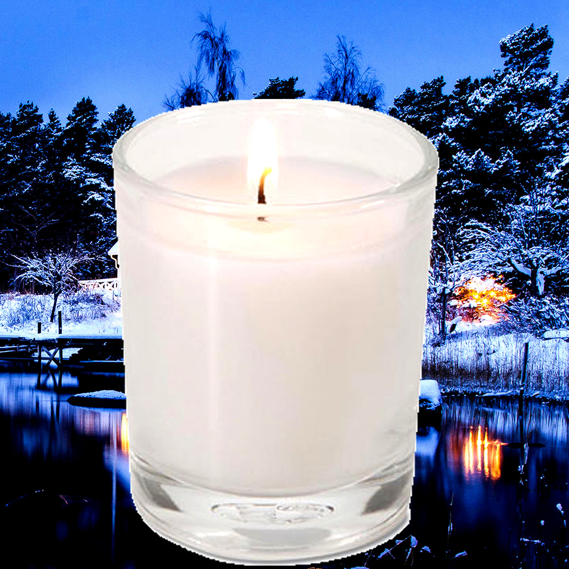 Tobacco Pines Eco Soy Votive Candles – Clean Burn, Plant-Based, Vegan & Pet Safe