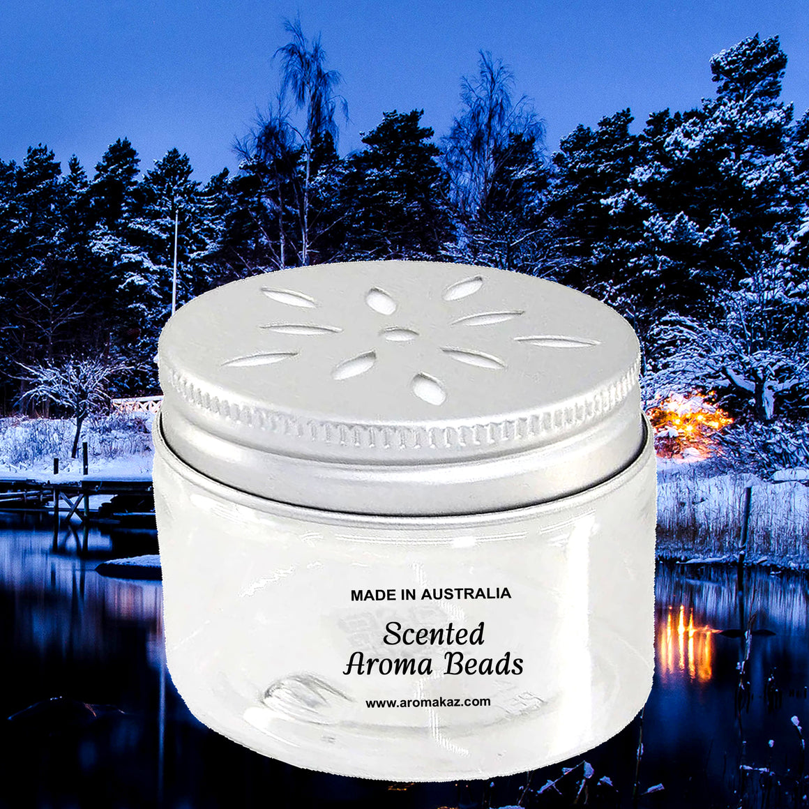 Tobacco Pines Air Freshener Aroma Beads - Room, Car, Pantry, Pet Areas, Linen