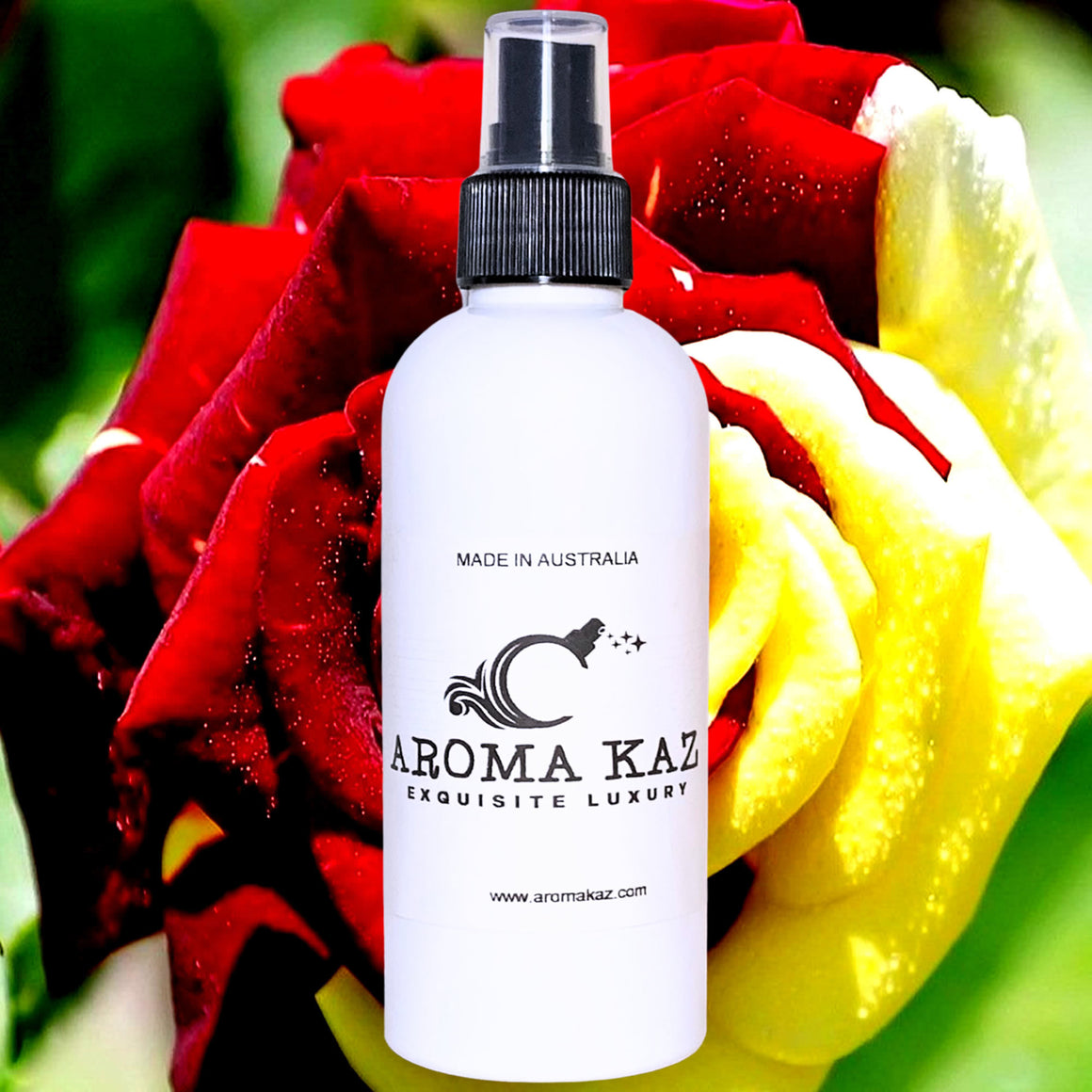 Tudor Rose & Amber Car Air Freshener Spray – Plant-Based, Vegan, Cruelty-Free & Pet Safe