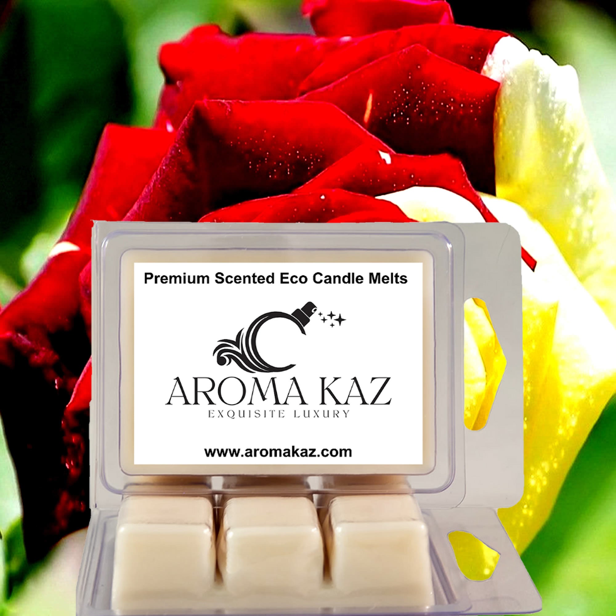 Tudor Rose & Amber Soy Wax Melts – Hand-Poured, Plant-Based & Vegan