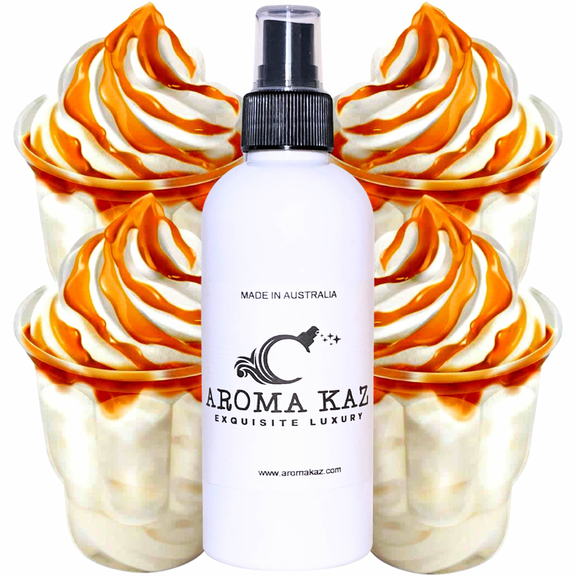 Vanilla Caramel Room/Linen Spray Plant-Based Vegan Cruelty-Free Pet Safe