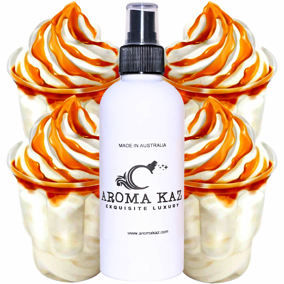 Vanilla Caramel Room/Linen Spray Plant-Based Vegan Cruelty-Free Pet Safe