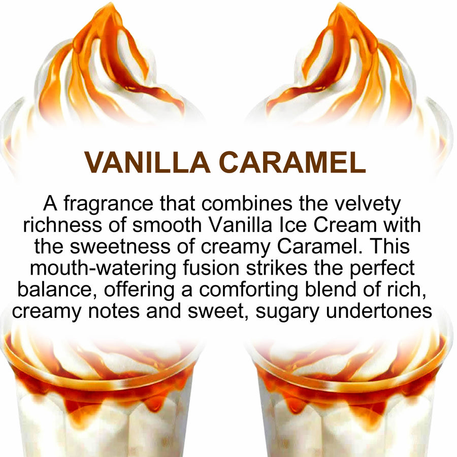 Vanilla Caramel Car Air Freshener Spray Deodoriser – eco-friendly, vegan, cruelty-free handmade featuring creamy vanilla and rich buttery caramel, handmade in Australia.