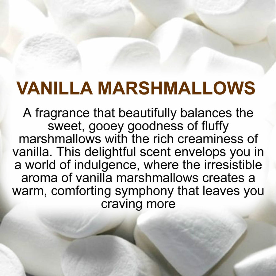 Vanilla Marshmallows Car Air Freshener Spray Deodoriser – eco-friendly, vegan, cruelty-free handmade featuring soft creamy vanilla and fluffy marshmallow aroma, handmade in Australia.