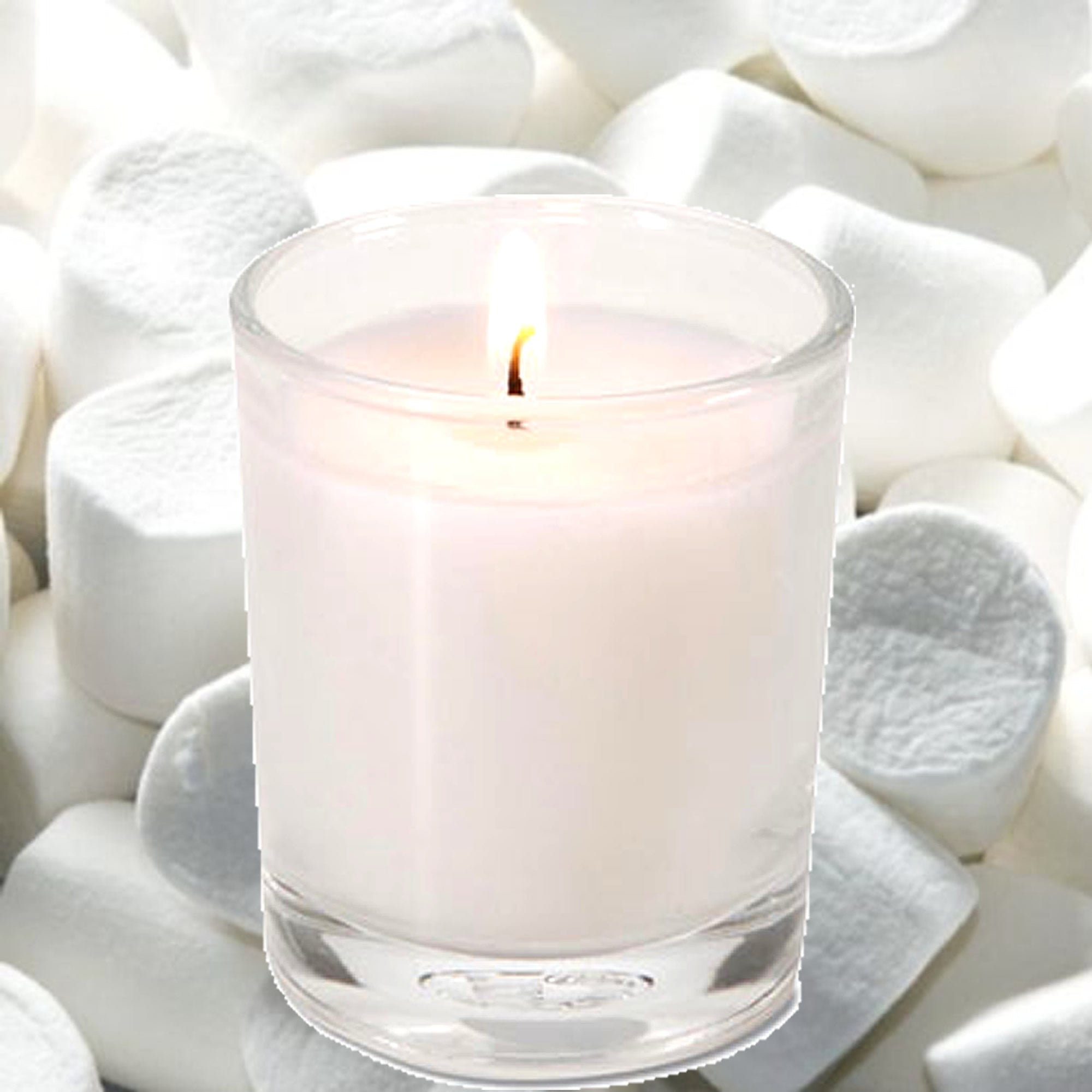 Vanilla Marshmallows Eco Soy Votive Candles – Clean Burn, Plant-Based, Vegan & Pet Safe