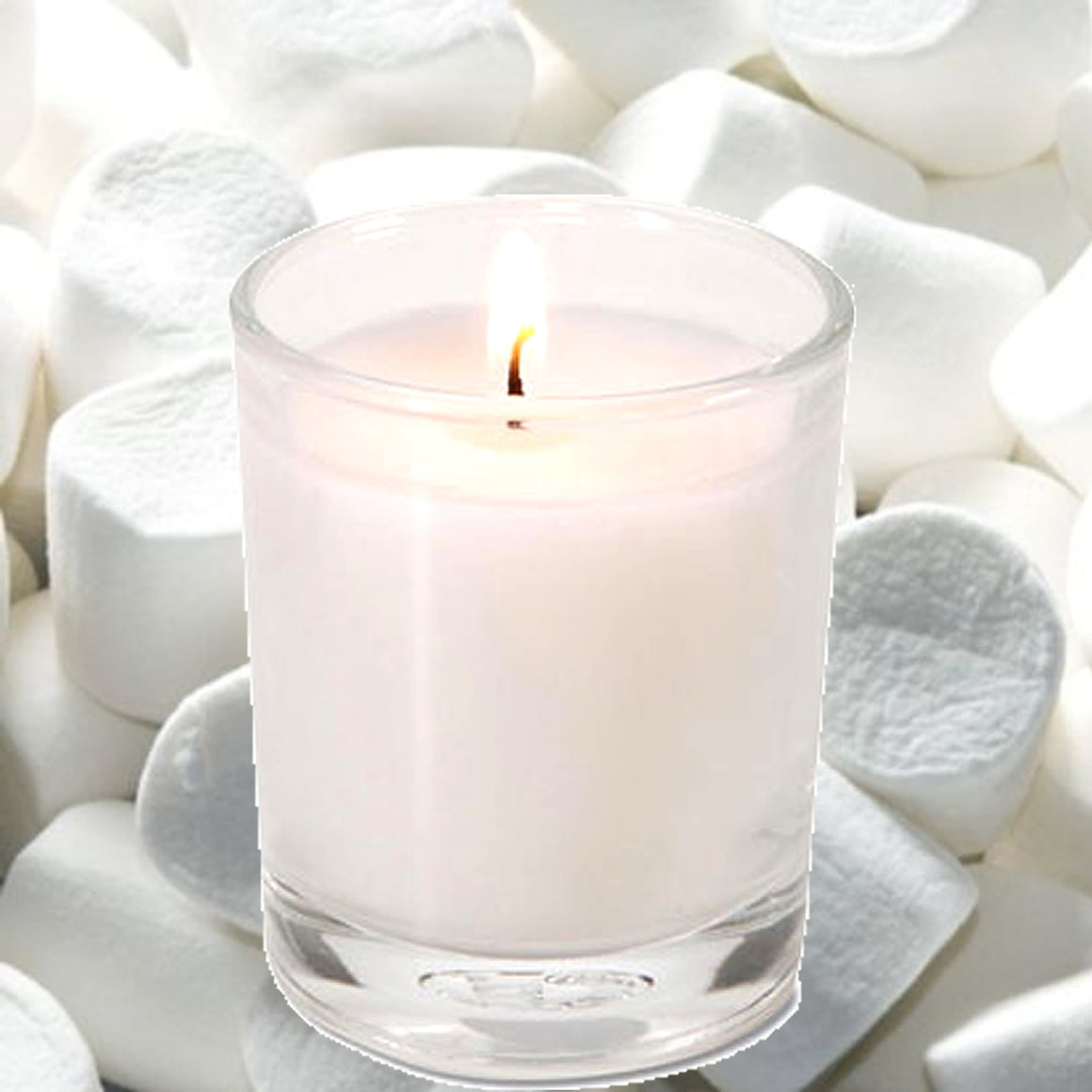 Vanilla Marshmallows Eco Soy Votive Candles – Clean Burn, Plant-Based, Vegan & Pet Safe