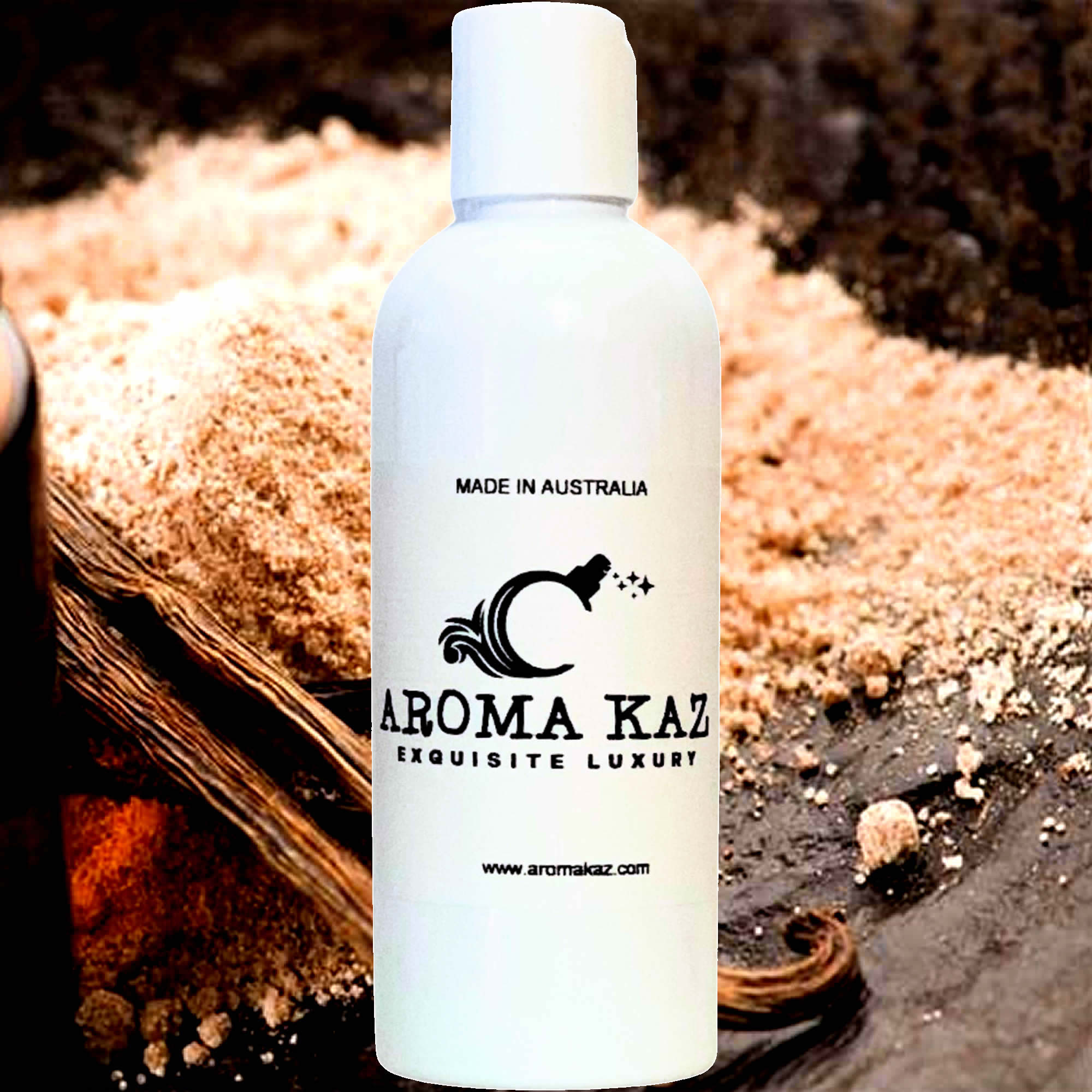 Vanilla Oud Body Massage Oil – vegan, cruelty-free, plant-based hydrating oil with deep woody oud and smooth vanilla warmth, handmade in Australia.