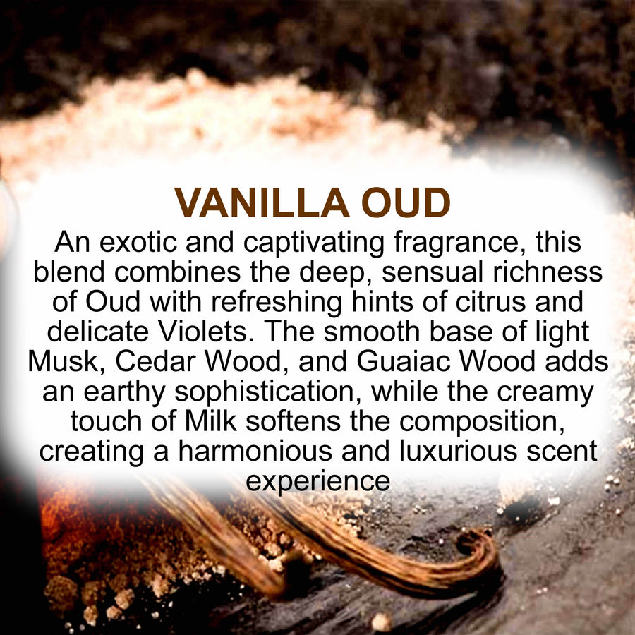 Vanilla Oud Body Wash/Shower Gel/Bubble Bath Plant Based Vegan Cruelty Free