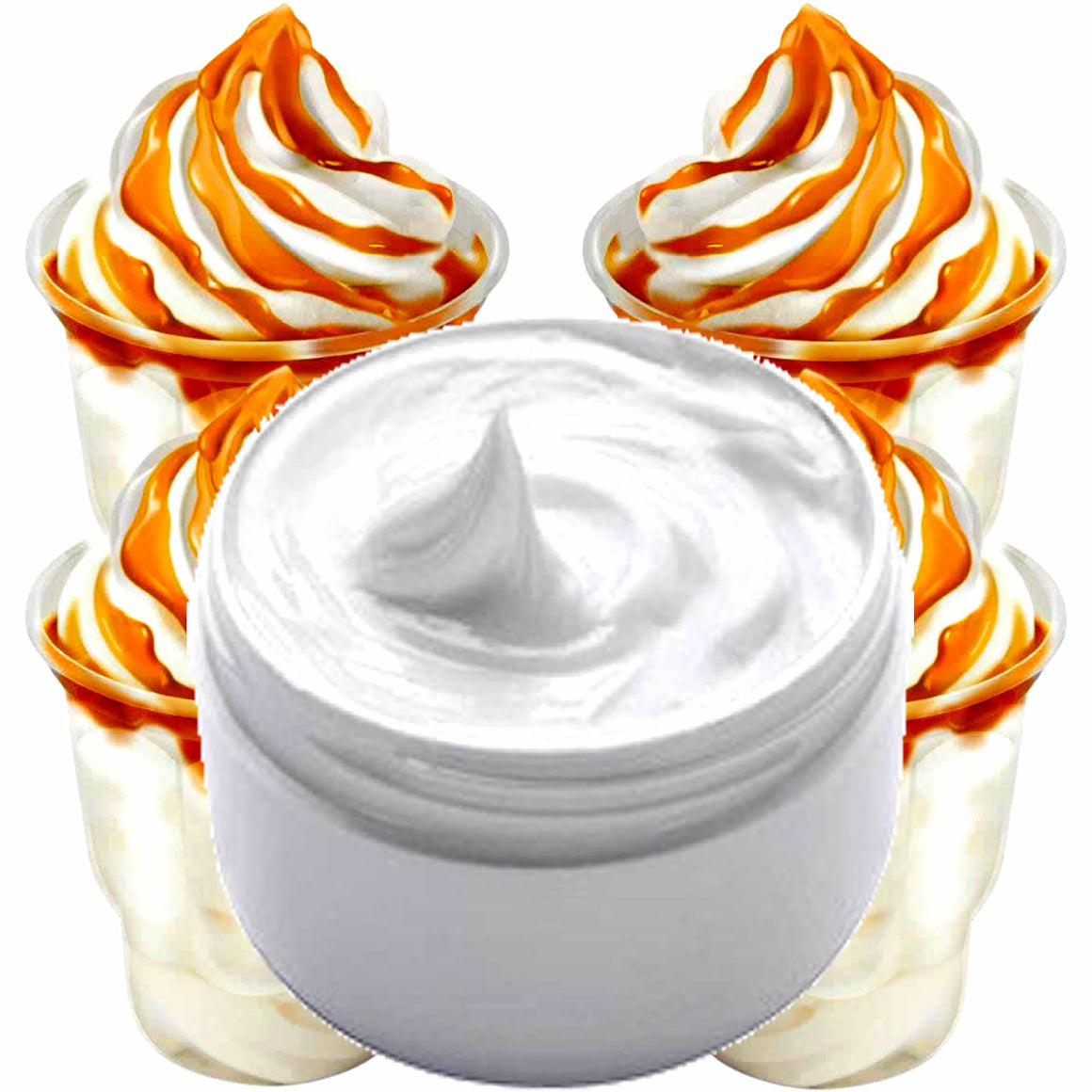Vanilla Caramel Hydrating vegan body and hand cream moisturizer. Handmade in Australia, cruelty free, long-lasting fragrance, perfect for all skin types and ideal as a gift for men or women.
