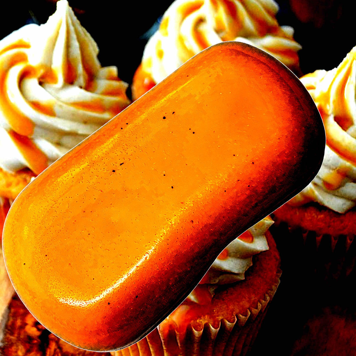 Vanilla Caramel Cupcakes Vegan Soap Bars Plant-Based Cruelty-Free Handcrafted