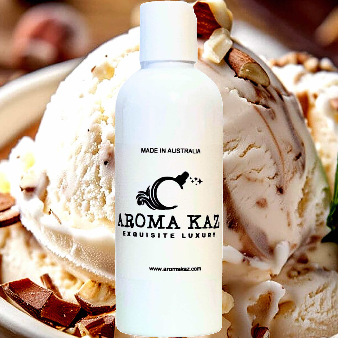 Vanilla Hazelnut Body Wash/Shower Gel/Bubble Bath Plant Based Vegan Cruelty Free