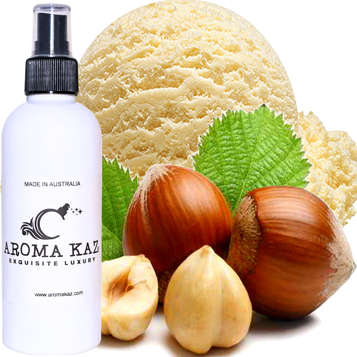 Vanilla Hazelnut Body Spray Perfume Mist