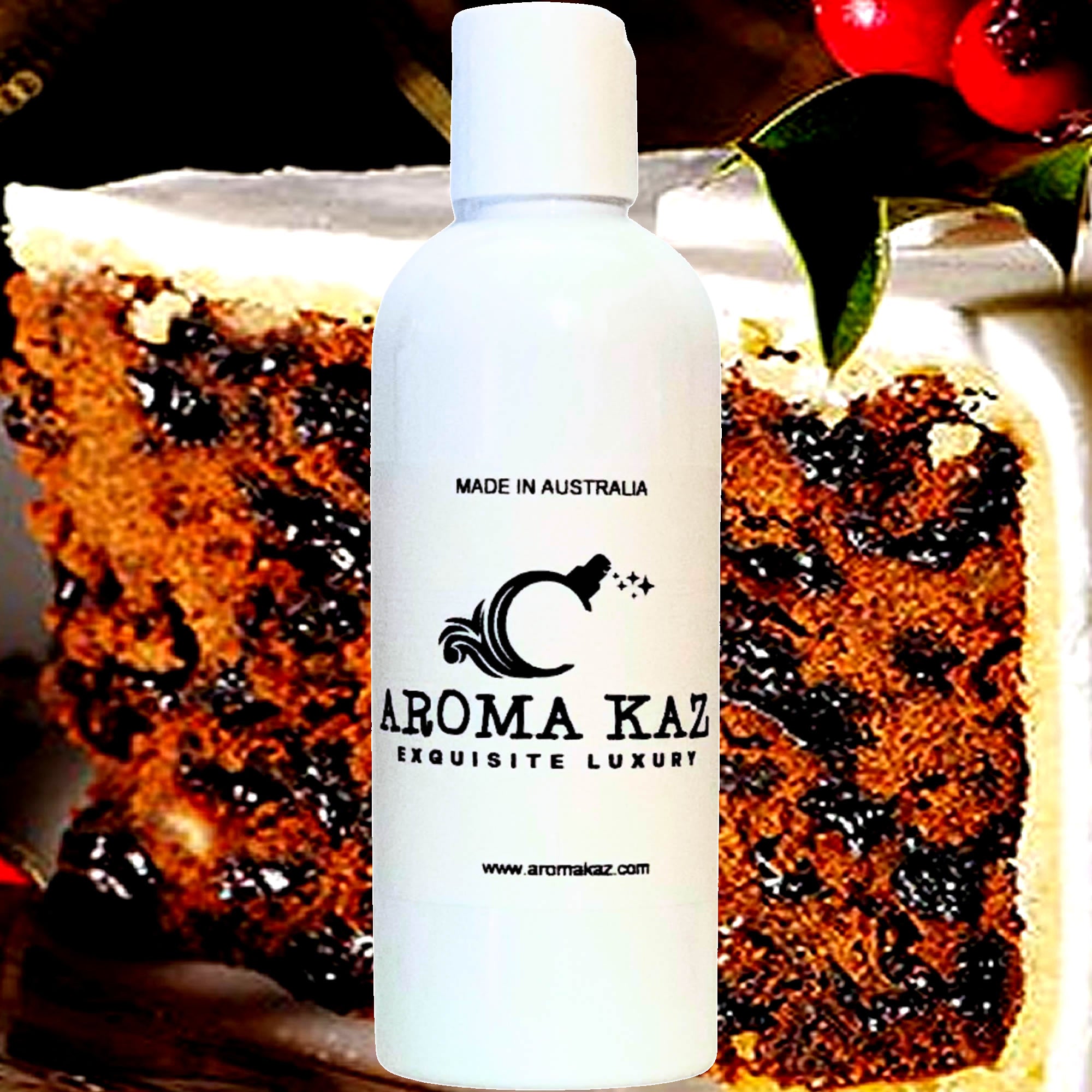 Vanilla Iced Christmas Cake Body Wash/Shower Gel/Bubble Bath Plant Based Vegan Cruelty Free