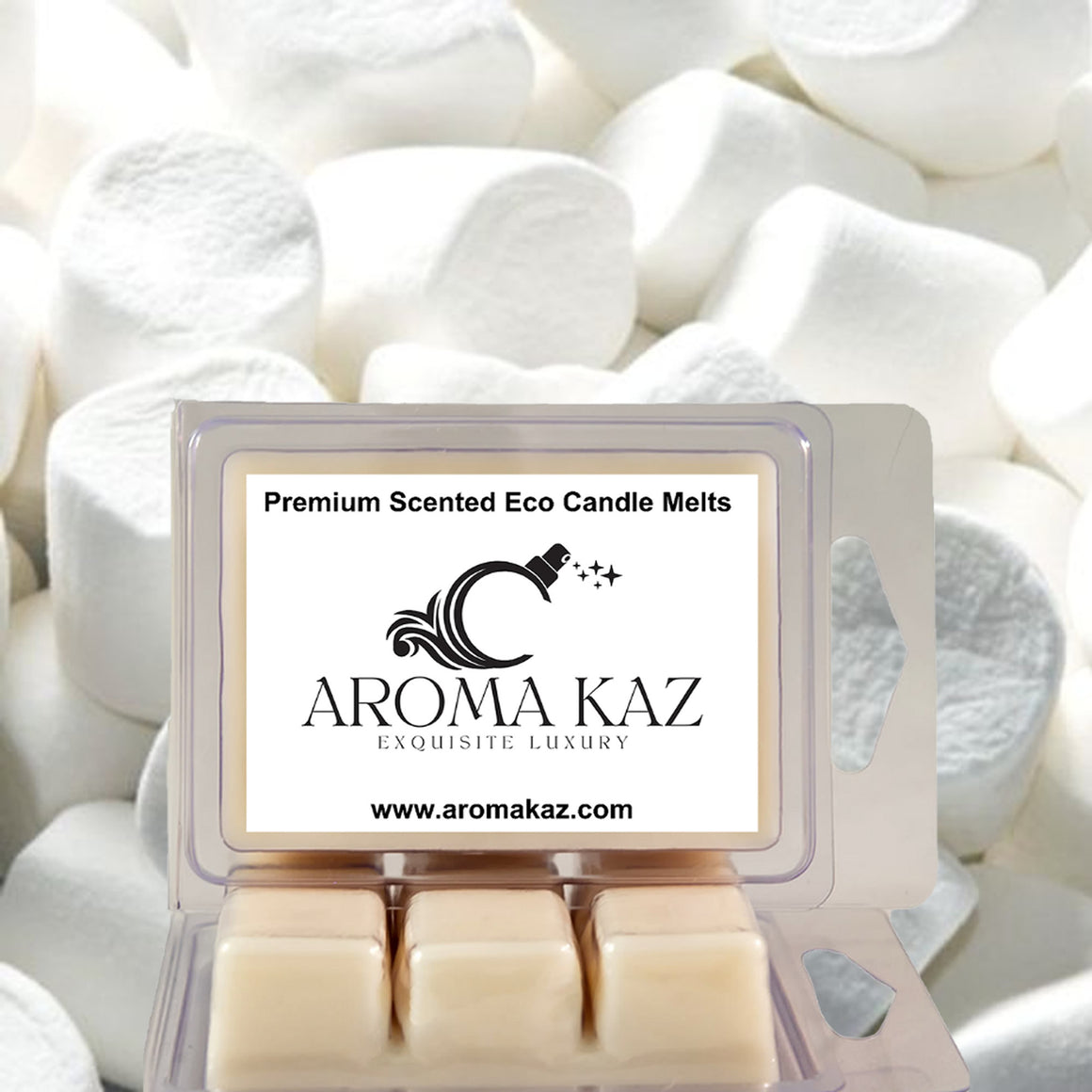 Vanilla Marshmallows Soy Wax Melts – Hand-Poured, Plant-Based & Vegan