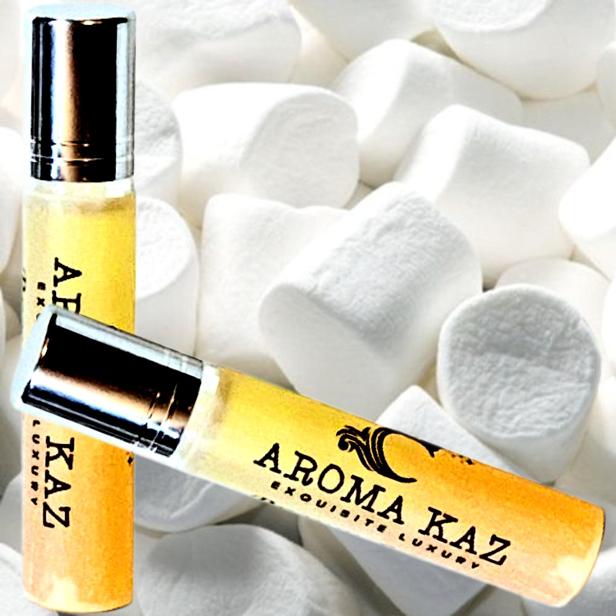 Vanilla Marshmallows Roll-On Perfume Plant-Based Vegan Cruelty Free