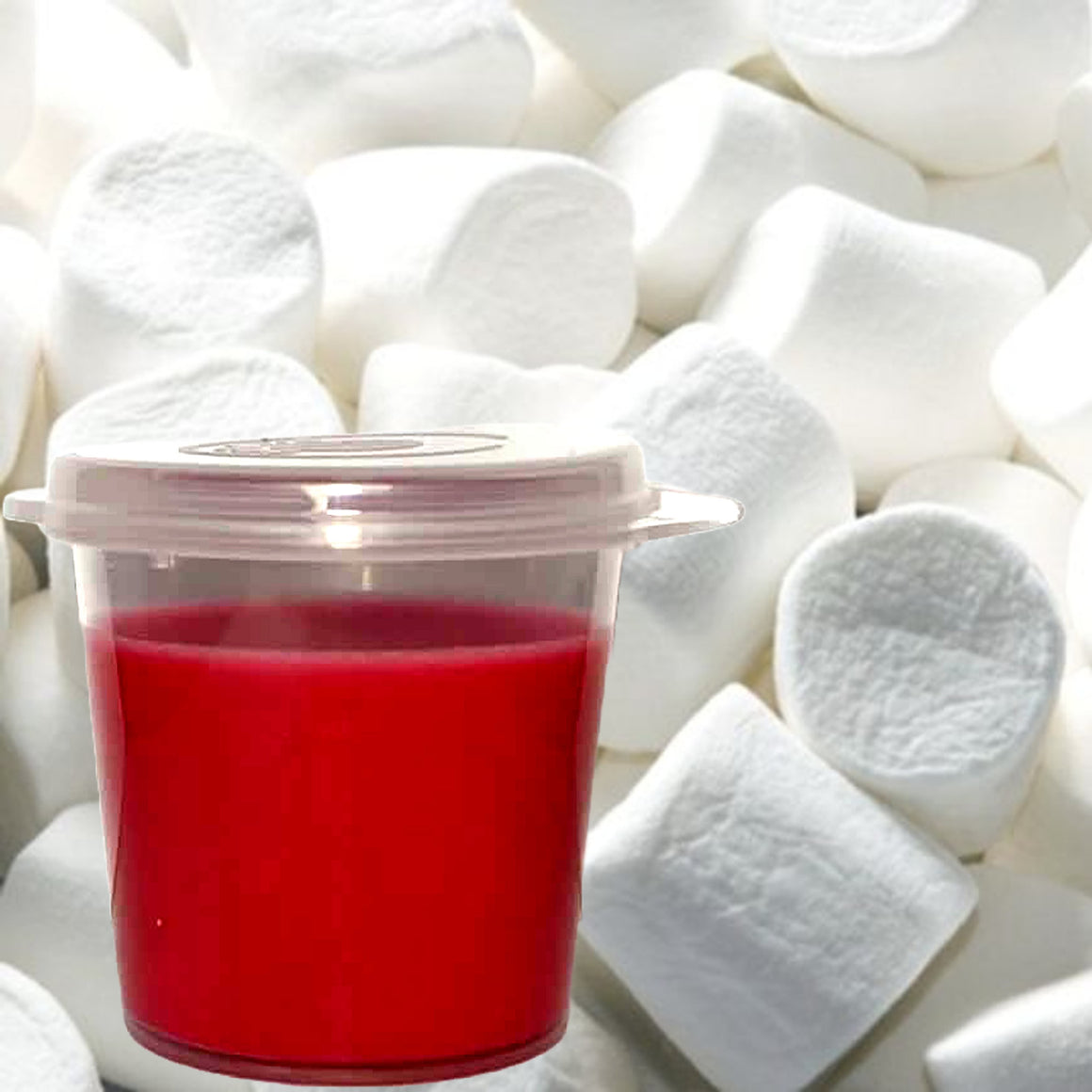 Vanilla Marshmallows Eco Soy Shot Pot Candle Melts